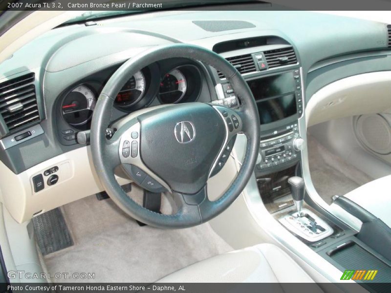 Carbon Bronze Pearl / Parchment 2007 Acura TL 3.2