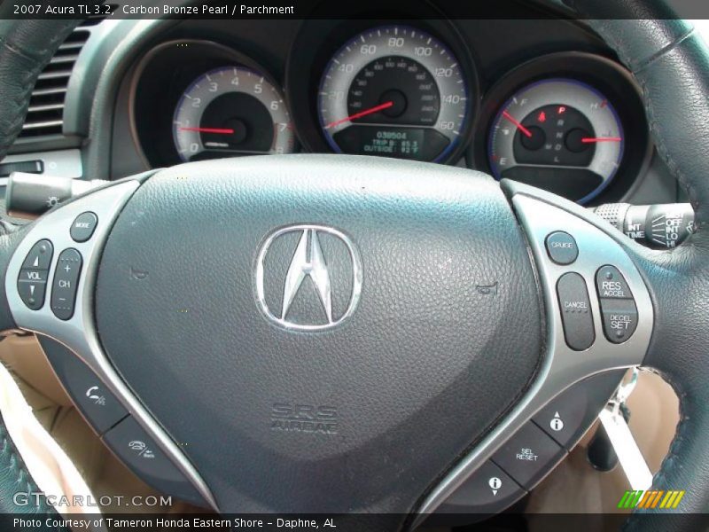 Carbon Bronze Pearl / Parchment 2007 Acura TL 3.2