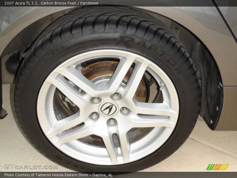 Carbon Bronze Pearl / Parchment 2007 Acura TL 3.2