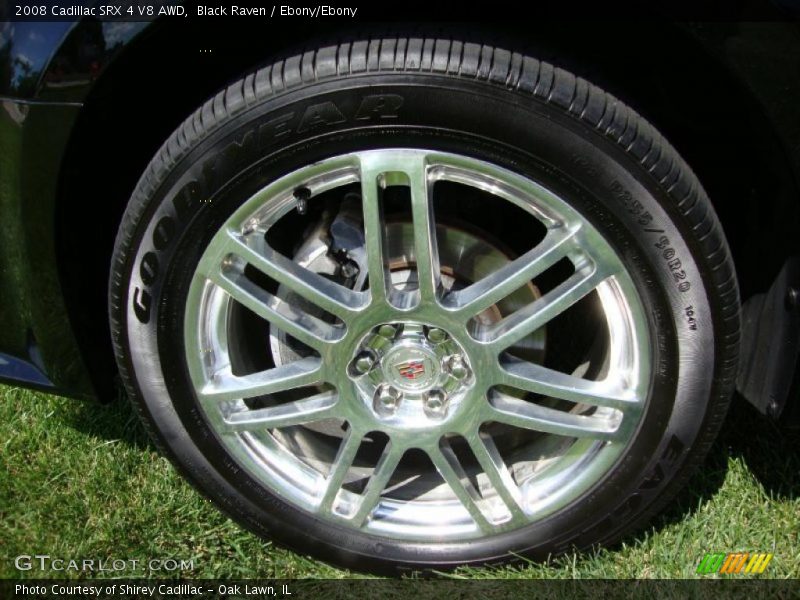 Black Raven / Ebony/Ebony 2008 Cadillac SRX 4 V8 AWD