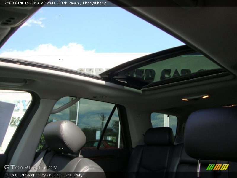 Black Raven / Ebony/Ebony 2008 Cadillac SRX 4 V8 AWD
