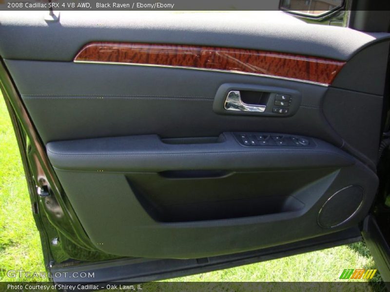 Black Raven / Ebony/Ebony 2008 Cadillac SRX 4 V8 AWD
