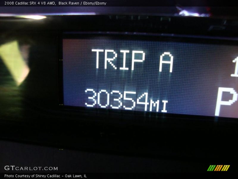 Black Raven / Ebony/Ebony 2008 Cadillac SRX 4 V8 AWD