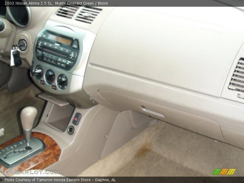 Mystic Emerald Green / Blond 2003 Nissan Altima 2.5 SL