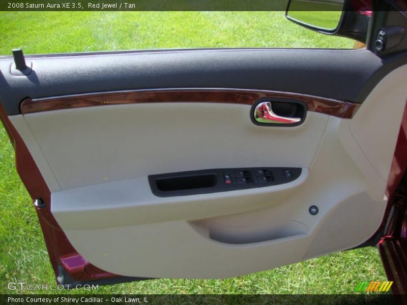 Red Jewel / Tan 2008 Saturn Aura XE 3.5