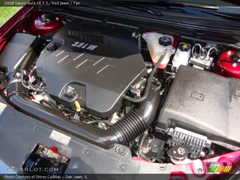 Red Jewel / Tan 2008 Saturn Aura XE 3.5