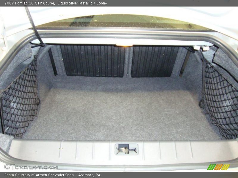 Liquid Silver Metallic / Ebony 2007 Pontiac G6 GTP Coupe