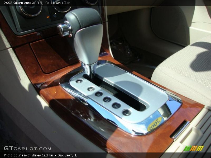 Red Jewel / Tan 2008 Saturn Aura XE 3.5
