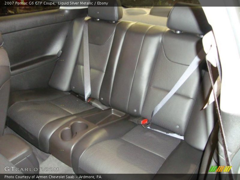 Liquid Silver Metallic / Ebony 2007 Pontiac G6 GTP Coupe