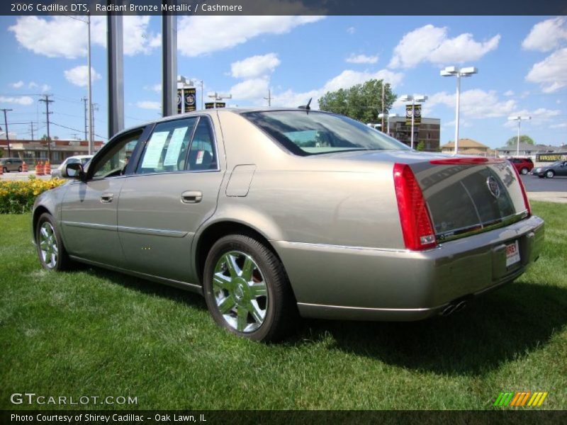 Radiant Bronze Metallic / Cashmere 2006 Cadillac DTS