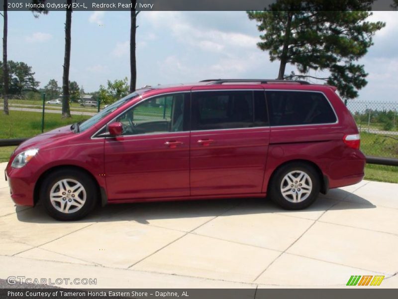 Redrock Pearl / Ivory 2005 Honda Odyssey EX-L