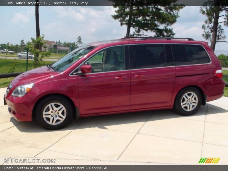 Redrock Pearl / Ivory 2005 Honda Odyssey EX-L