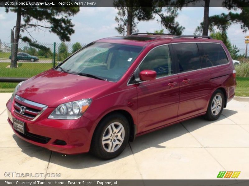 Redrock Pearl / Ivory 2005 Honda Odyssey EX-L