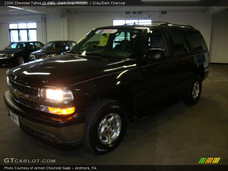 Dark Gray Metallic / Gray/Dark Charcoal 2006 Chevrolet Tahoe LS 4WD