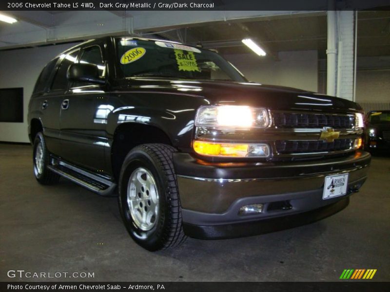 Dark Gray Metallic / Gray/Dark Charcoal 2006 Chevrolet Tahoe LS 4WD