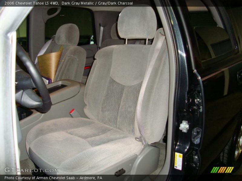 Dark Gray Metallic / Gray/Dark Charcoal 2006 Chevrolet Tahoe LS 4WD