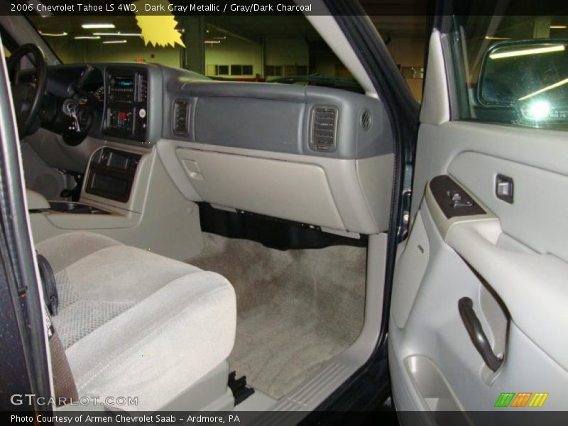 Dark Gray Metallic / Gray/Dark Charcoal 2006 Chevrolet Tahoe LS 4WD