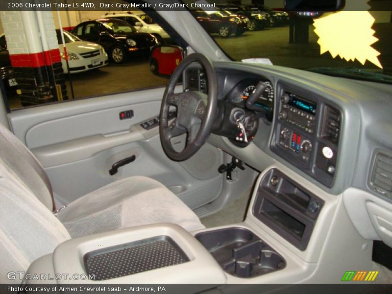 Dark Gray Metallic / Gray/Dark Charcoal 2006 Chevrolet Tahoe LS 4WD