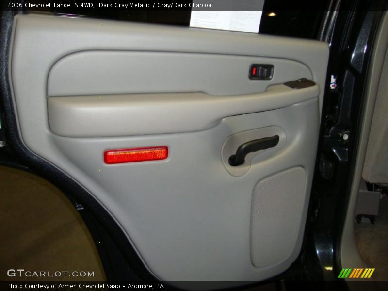 Dark Gray Metallic / Gray/Dark Charcoal 2006 Chevrolet Tahoe LS 4WD
