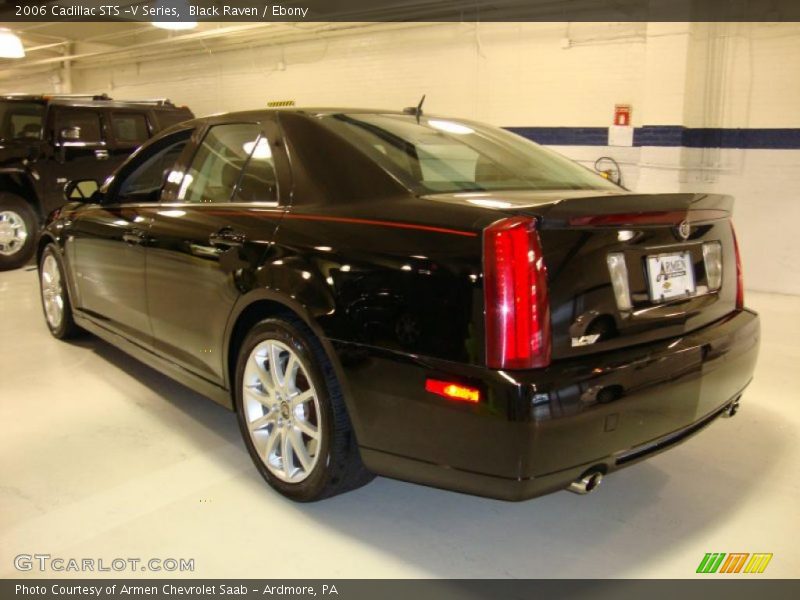 Black Raven / Ebony 2006 Cadillac STS -V Series