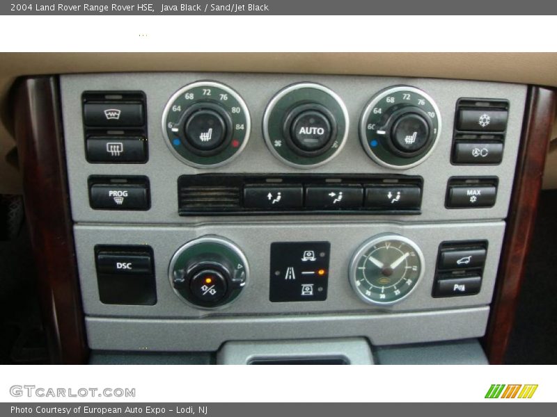 Java Black / Sand/Jet Black 2004 Land Rover Range Rover HSE