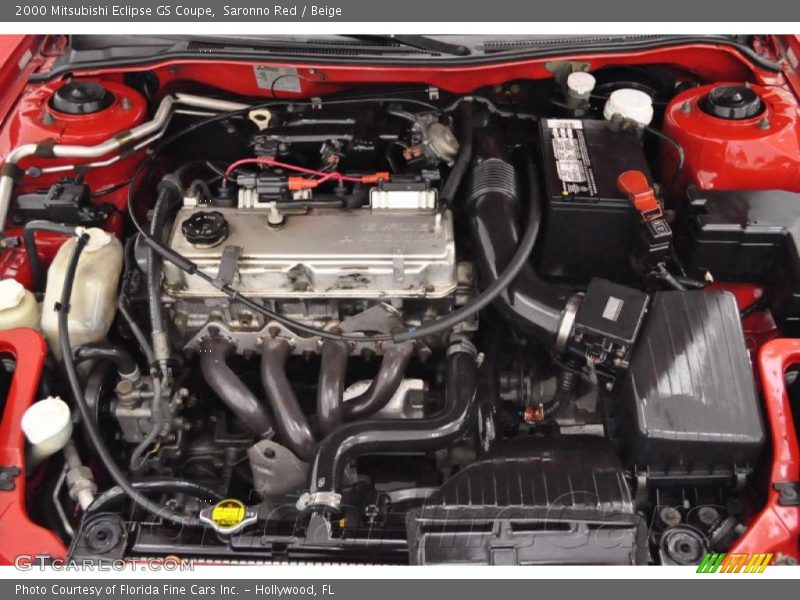Saronno Red / Beige 2000 Mitsubishi Eclipse GS Coupe