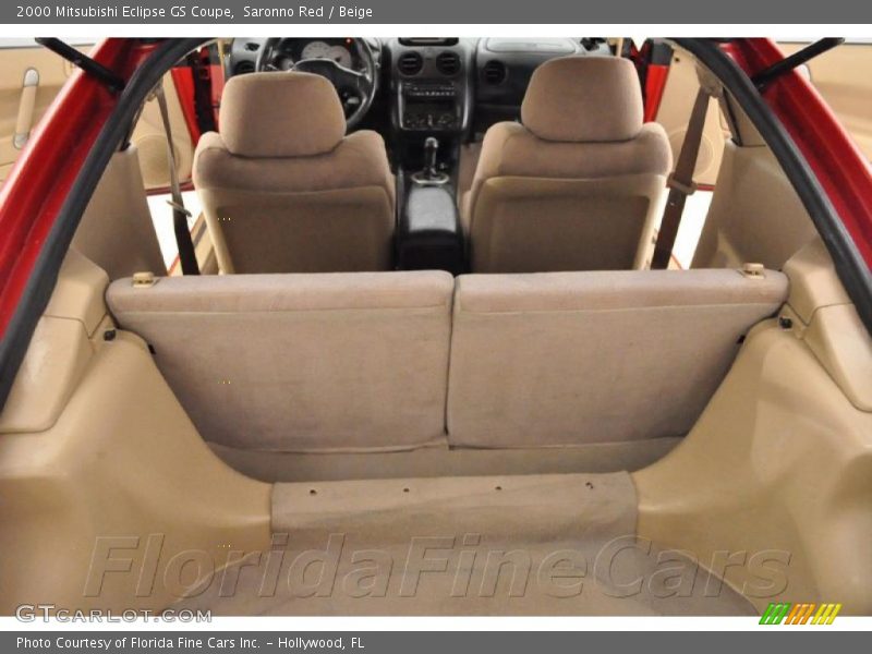 Saronno Red / Beige 2000 Mitsubishi Eclipse GS Coupe