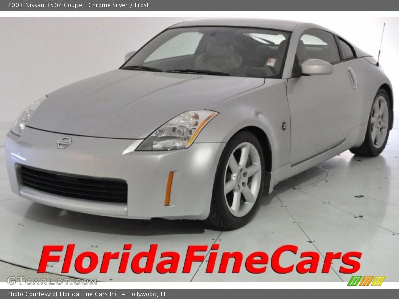 Chrome Silver / Frost 2003 Nissan 350Z Coupe
