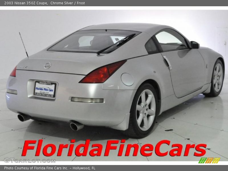 Chrome Silver / Frost 2003 Nissan 350Z Coupe