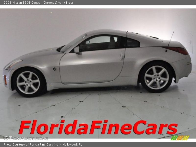 Chrome Silver / Frost 2003 Nissan 350Z Coupe