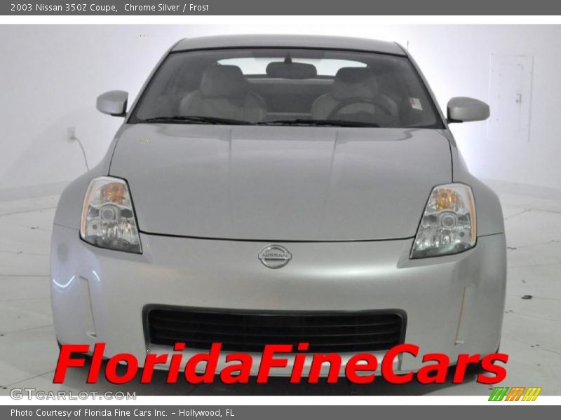 Chrome Silver / Frost 2003 Nissan 350Z Coupe