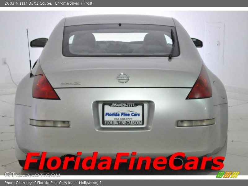 Chrome Silver / Frost 2003 Nissan 350Z Coupe