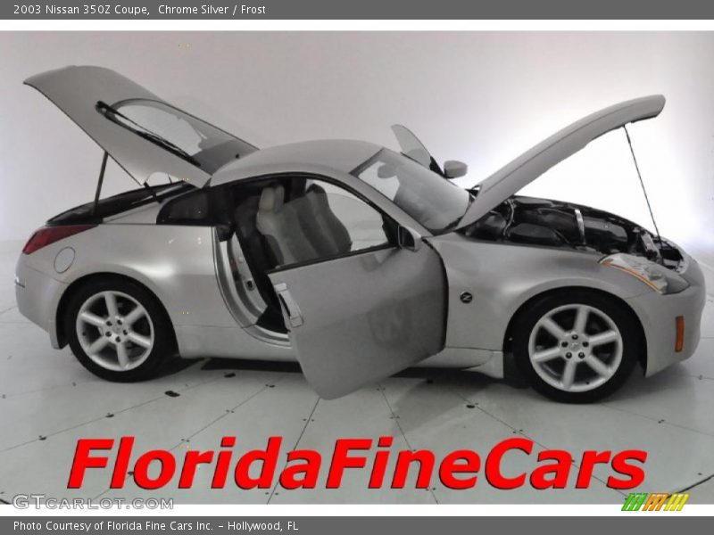 Chrome Silver / Frost 2003 Nissan 350Z Coupe