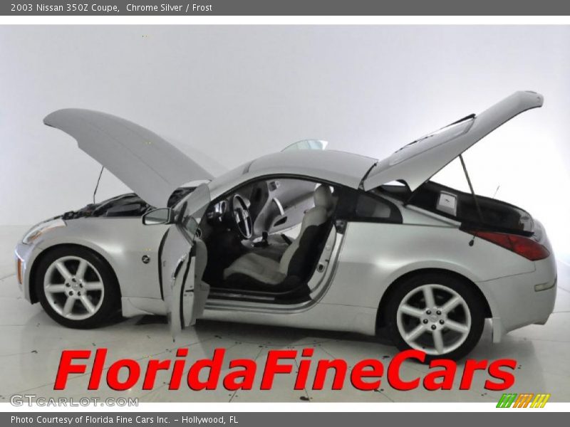 Chrome Silver / Frost 2003 Nissan 350Z Coupe
