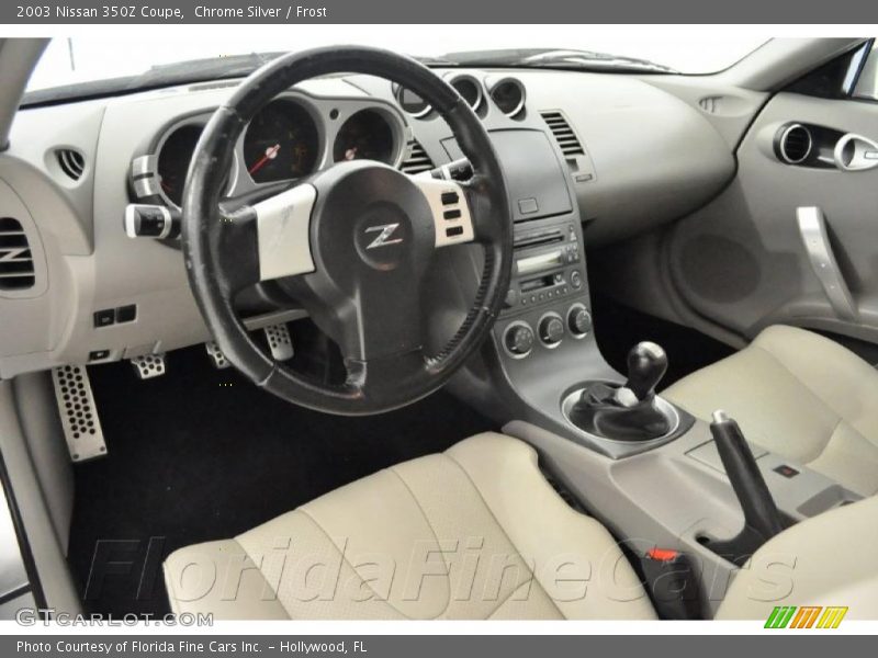 Chrome Silver / Frost 2003 Nissan 350Z Coupe