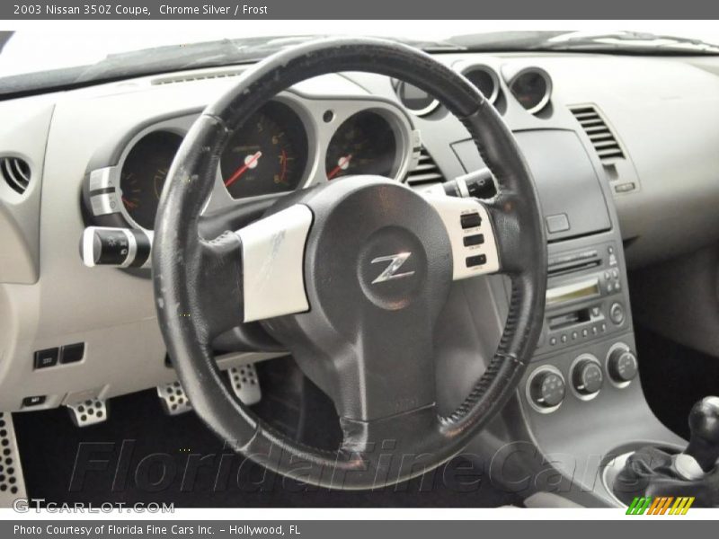 Chrome Silver / Frost 2003 Nissan 350Z Coupe