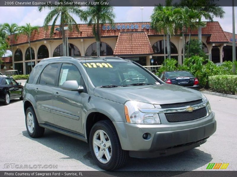 Dark Silver Metallic / Light Gray 2006 Chevrolet Equinox LT