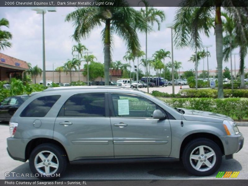 Dark Silver Metallic / Light Gray 2006 Chevrolet Equinox LT