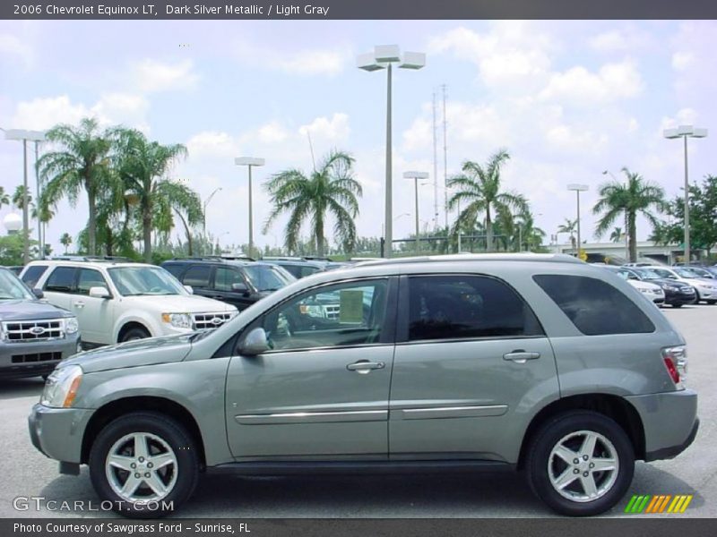 Dark Silver Metallic / Light Gray 2006 Chevrolet Equinox LT
