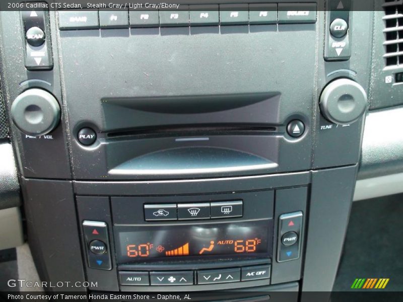 Stealth Gray / Light Gray/Ebony 2006 Cadillac CTS Sedan