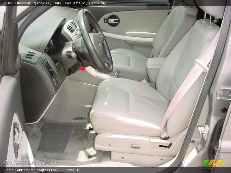 Dark Silver Metallic / Light Gray 2006 Chevrolet Equinox LT