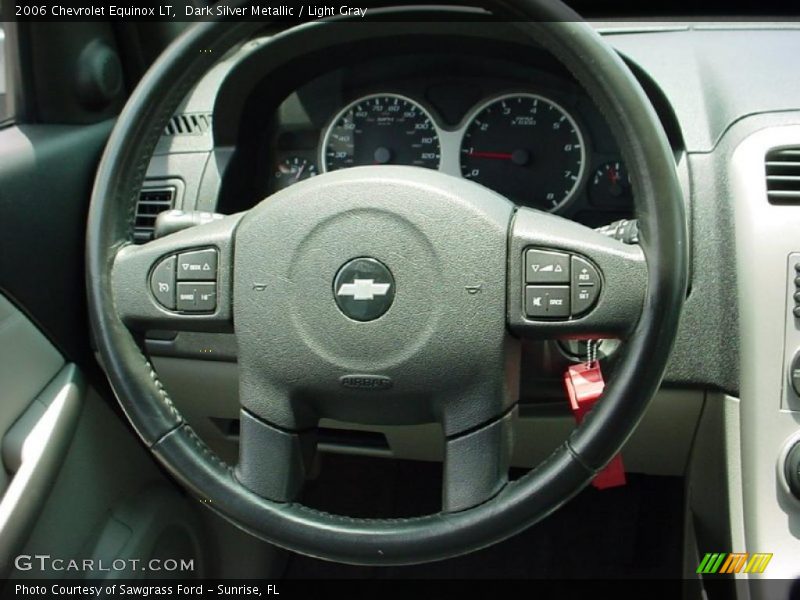 Dark Silver Metallic / Light Gray 2006 Chevrolet Equinox LT