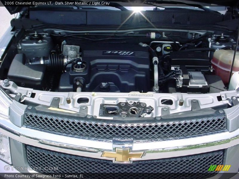 Dark Silver Metallic / Light Gray 2006 Chevrolet Equinox LT