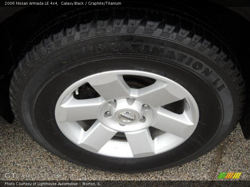 Galaxy Black / Graphite/Titanium 2006 Nissan Armada LE 4x4