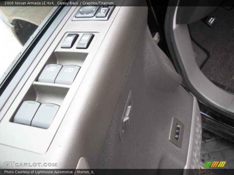 Galaxy Black / Graphite/Titanium 2006 Nissan Armada LE 4x4