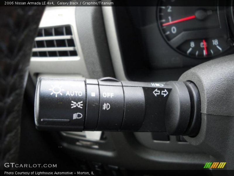 Galaxy Black / Graphite/Titanium 2006 Nissan Armada LE 4x4
