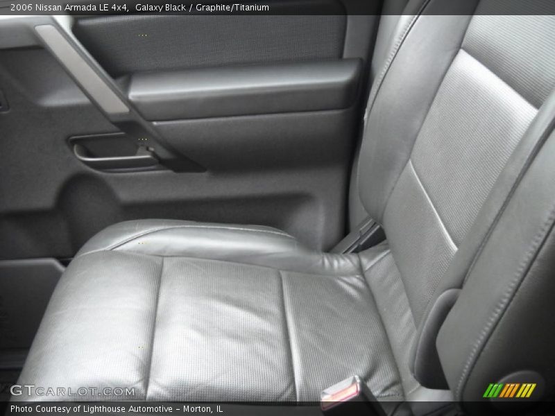 Galaxy Black / Graphite/Titanium 2006 Nissan Armada LE 4x4