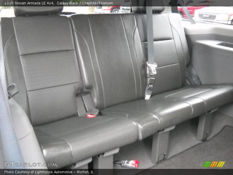 Galaxy Black / Graphite/Titanium 2006 Nissan Armada LE 4x4