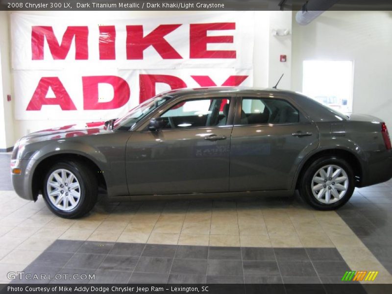 Dark Titanium Metallic / Dark Khaki/Light Graystone 2008 Chrysler 300 LX