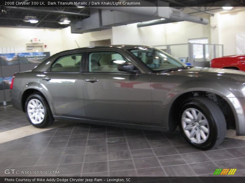 Dark Titanium Metallic / Dark Khaki/Light Graystone 2008 Chrysler 300 LX